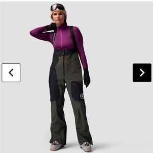 NWT Women's BACKCOUNTRY SNOW BIBS